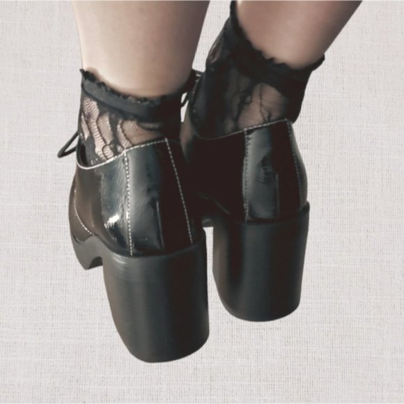 Patent Oxford Platform Lace Shoes- *New In Box* by Dirty Laundry - Picture 7 of 14